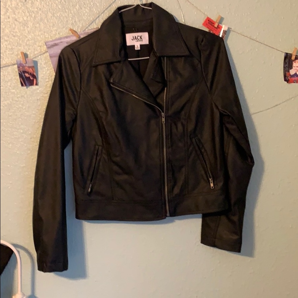 Pleather jacket